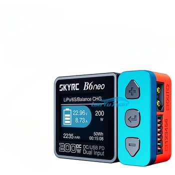 SkyRC B6 Нео Smart Charger DC 200W PD 80W LiPo Батерия Balance SK-100198 Компактен разрядник 6S