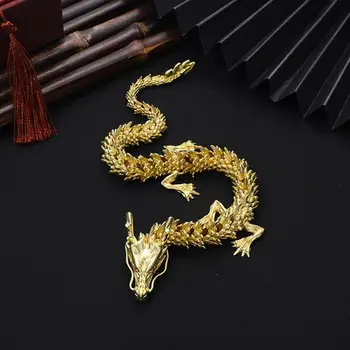 3D Скулптура на Дракони, С Възможност за Инсталиране на Шарнирных Съединения, Фигури, Декоративни Съдове, Висулки За Домашния Офис, Настолни Медальони, Аксесоари