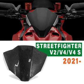 За Ducati Streetfighter S V4 V2 2021 2022 2023 Аксесоари Мотоциклет Предното Стъкло Защита От Отражател на Предното Стъкло, ABS Пластмаса