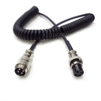 НАГАЖДА удлинительный кабел за мобилен телефон COBRA CB-12 CB-507 HG-84 с 4 централни въртящи женски удлинителями с въздушна глава