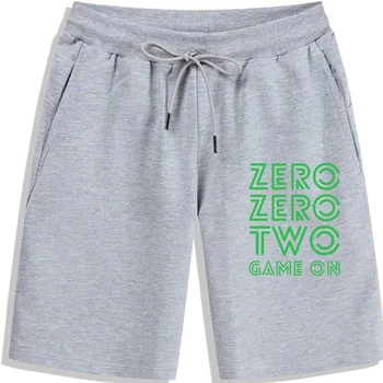 Мъжки къси панталони Pickleball Zero Zero Two Игра на зелени, стръмни, в фънки стил, в стила на преппи, памучни, мъжки готина група Harajuku