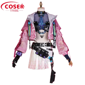 Аниме игра COSER TRIBE Akuma Valorant Feria Шен New mecha, Кралят костюм за Cosplay на Хелоуин, Пълен комплект