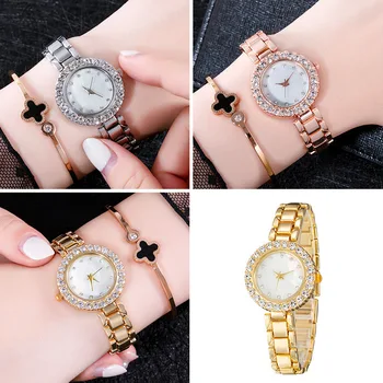 BGL-002 Висококачествени луксозни минималистичные дамски часовници с инкрустированным диаманти диск, равна конична часовников механизъм глава, безплатна доставка