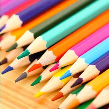 12 бр./компл. Комплект дървени цветни Моливи, Мини Нетоксичен HB Цветни Олово Стандартна Дръжка За рисуване на Скици Инструмент за рисуване