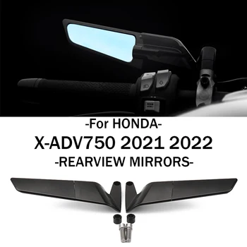 Мотоциклет Регулируема Въртящо се Огледало за обратно виждане С ЦПУ Алуминиеви Аксесоари За Honda X-ADV 750 X-ADV750 XADV750 XADV 2021 2022