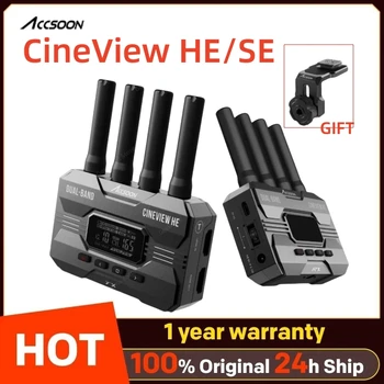 Accsoon CineView SE Четириядрен безжичен видеопередатчик и приемник, мультиспектральная система за безжичен пренос на видео F-C01
