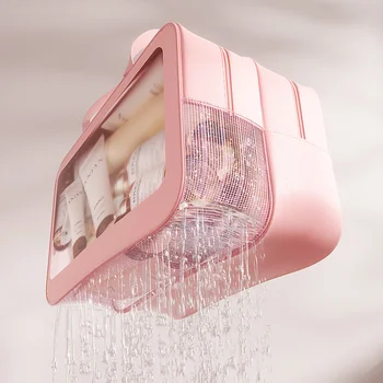 Косметичка за сух и мокър клон, дамски преносима чанта за съхранение на козметика с Голям капацитет, пътна чанта