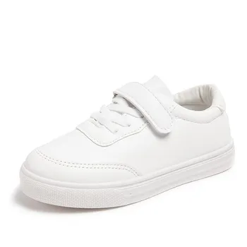 CAPSELLA/Однотонная ежедневни обувки за момчета, Модни маратонки за момичета, спортни обувки за кънки, Размер 25-36