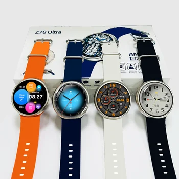 Многофункционални Интелигентни часовници За Мъже И Жени, Свързан Bluetooth Телефон, Музикален Фитнес, Спортен гривна, Монитор сън, Z78 Ultra Smartwatch