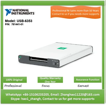 NI USB-6353 781441-01 DAQ USB Устройства DAQ на базата на персонални КОМПЮТРИ