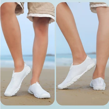 Плажната Водна Обувки За Плуване, бързо съхнещи Блатистата Обувки, Дишаща Треккинговая Блатни Обувки, Износоустойчивост на Улицата, за да проверите за разходки по езерото