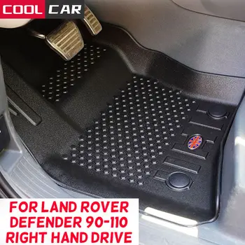 За Land Rover Defender 90/110 2020 2021 2022 2023 Нови Постелки За пода на 3D при всякакви метеорологични условия Стелки Автомобилни Обшивки, Подови Постелки за багажник