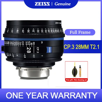 Обектив ZEISS CP.3 28mm T2.1 Compact Prime Cinema За камери на Canon EF/МВТ/PL/Nikon F/Sony E-Mount