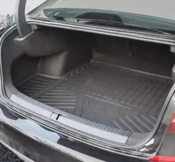 За VW Passat 2019 2020 Екологичен подложка за багажника TPO, облицовки за задния багажник, Тава за товарно пода, Килима, Грязезащитная възглавници, Аксесоари за защита от мръсотия F