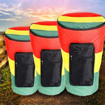 Удебелена чанта за африкански барабан, 8 см, 10 см, 12 см, ръчно изработени Африкански барабан, раница, Африкански барабан, водоустойчива чанта