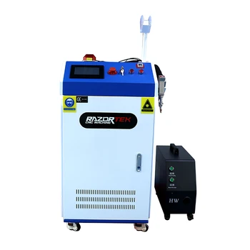 Преносим оптични лазерни заваръчна машина 3в1 hanwei controller laser welding cleaning cutting machine световната гаранция