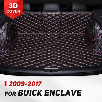 Автоматично подложка за багажника с пълно покритие за Buick Enclave 2009-2017 16 15 14 13 12 11 10, авто подложка за багажника, аксесоари за защита на интериора