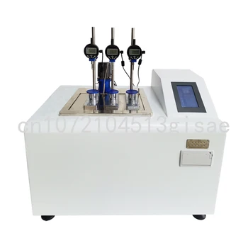 Тестер температура, точка на омекване на Vicat с докосване на екрана DH-300A, машина за тестване на HDT Vicat пластмасови гумени материали