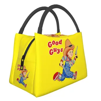 Чанта за обяд Good Guys, топли, хладни, Термоизолированный Детски обяд-бокс Chucky Play за жени, детски чанти за учебната работа, чанти за пикник, чанти за хранене