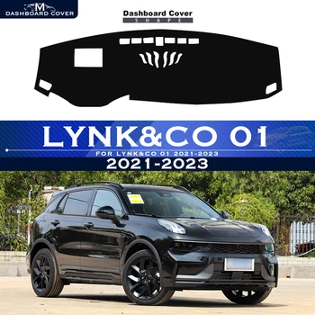 За LYNK & CO 01 2021-2023 Покриване на арматурното табло на Автомобила, Избегающая Осветление, Тампон Върху Арматурното Платформа, корица на Маса, Килим, Килими, Защитна Подплата