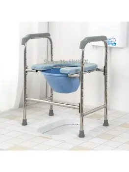Тоалетка, стол за бременни жени от неръждаема стомана bold, стол за възрастни хора с увреждания, произведено тоалетна, удължен срок на годност за тоалетна