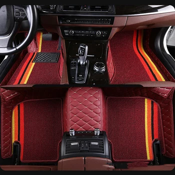 автомобилни стелки автомобилни стелки за Volvo XC60 2009-2012 2013 2014-2016 2017 2018 Потребителски детайли ръчен килим за подреждане