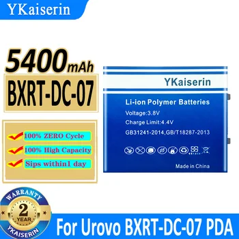 5400 mah YKaiserin Батерия За Цифров Акумулаторни батерии Urovo BXRT-DC-07 BXRTDC07 PDA