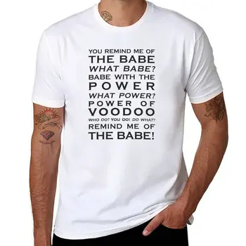 Нова тениска Бейб With the Power Word Art с къс ръкав, естетична облекло, тениски с къс ръкав, мъжки ризи, стилни ежедневни