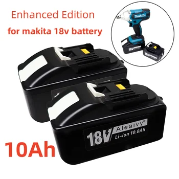 Замяна Батерия 18V 10.0 Ah 8.0 Ah 21700 акумулаторна Батерия За Makita BL1850 BL1840 18Volt Акумулаторни Батерии За електрически Инструменти
