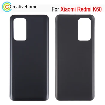 Стъклена делото за задния панел и батерията на телефона Xiaomi Redmi K60, дубликат част