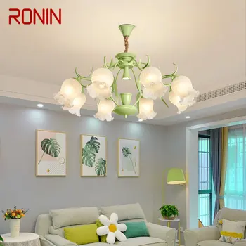 Окачен лампа RONIN Модерен Стил, Свеж Творчески Ароматерапевтическая Свещ, led таван полилей, декорация за дома за спални