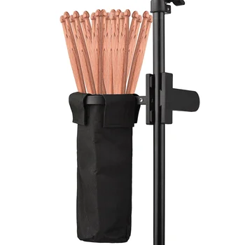 Титуляр на дръм пръчки, чанта за барабанни пръчки, чанта-контейнер за барабанни пръчки, Скоба за чинии/барабан/пюпитра