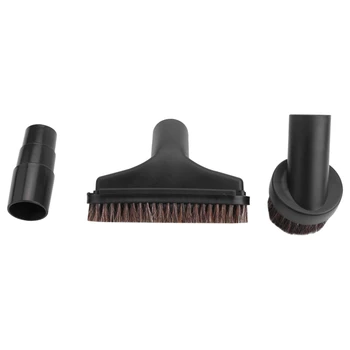 Различни накрайник за четка за прахосмукачка от конски косъм, резервни части с адаптер 32/35 мм