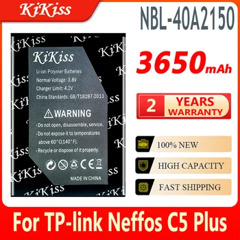 Висок клас Батерия 3650 ма NBL-40A2150 за мобилен телефон TP-link Neffos C5 Plus C5Plus NBL-40A2150