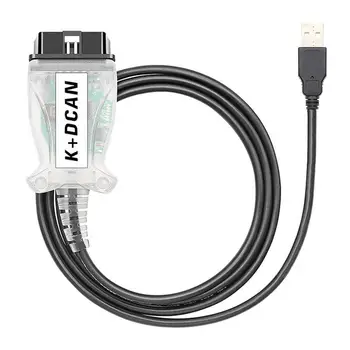 Авто диагностичен кабел KDCAN USB Кабела с USB интерфейс Авто инструмент за Диагностика Автоматична Диагностична линия KDCAN с ключа FT245RL Чип