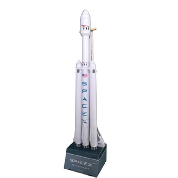 1/160 Ракетата Falcon Heavy 42 см 3D книжен модел на космически кораб ръчно изработени 