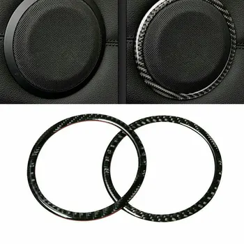 Покритие на рамката на отвора на високоговорителя от карбон За BMW серия 3 E90 E92 2005-2012