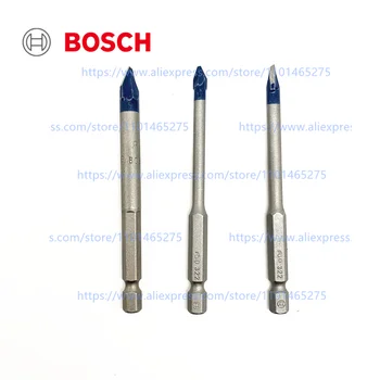 Набор от Тренировки, за да се твърди керамични плочки Bosch HEX-9 5/6/8 mm От Стъкло с Шестигранным Опашка, Тренировка За твърди керамични плочки 