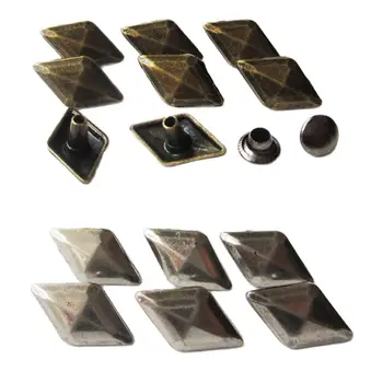 10ШТ Нитове с форма на диамант, пънк-нитове, персонални нитове, аксесоари за чанти, бижута, аксесоари 