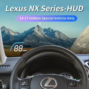 Yitu HUD е подходящ за Lexus NX200 300, модифицирано скрита специален автомобилен дисплей head up и проектор на скоростта