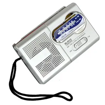 Преносимо радио на батерии, Am Fm Walkman Mp3, Подарък за Рожден Ден, Джоб за музикален плейър, За баби и Дядовци, Старши Приятелите, Любимите си