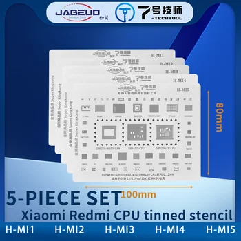 JABEUD H-MI1/MI2/MI3/MI4/MI5 За xiaomi Refmi CPU консерви шаблони
