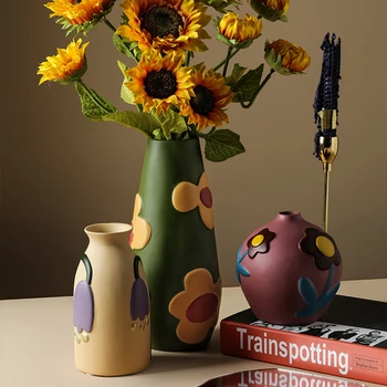 Креативните керамични вази, Чаши за ароматерапия, Стоки за дома и декоративни цветни аранжировки - най-добрият избор
