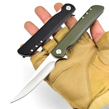 CRKT 3810 Нов Сгъваем Нож Wild Survival Edc Открит Ловен Тактически Флипер Нож Преносим Джобен Нож С Многофункционален Дръжка G10