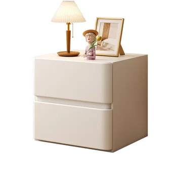 Малка странична масичка в спалнята Модерни и Луксозни Бели Малки кукли, Сладки нощни Шкафчета в японски стил За деца