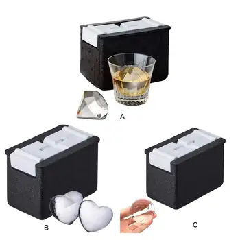 Устройство за Приготвяне на Топчета лед за многократна употреба Сферична тава Миещи форми на Домашно Шампанско