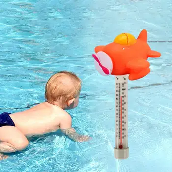 Плаващ воден термометър голям размер, аксесоари за басейна на езерото, хидромасажна вана, басейн