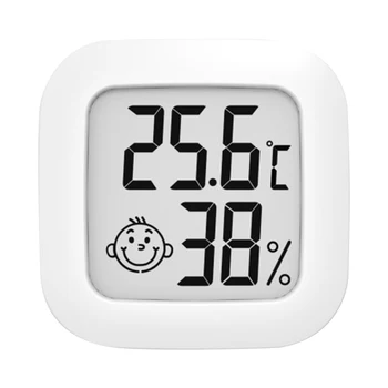 Мини Цифров термометър, практичен, лесен за инсталиране измервателен уред за офис