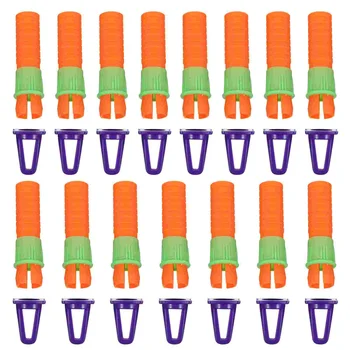 15 бр. детски игри, определени за подостряне на моливи, Пластмасова дръжка-молив удължител за рисуване