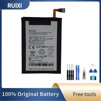 100% Оригинална Батерия RUIXI 2010 ма ED30 За Motorola Moto G G2 XT1028 XT1032 XT1033 XT1034 XT1068 Батерии за телефони + Безплатни инструменти